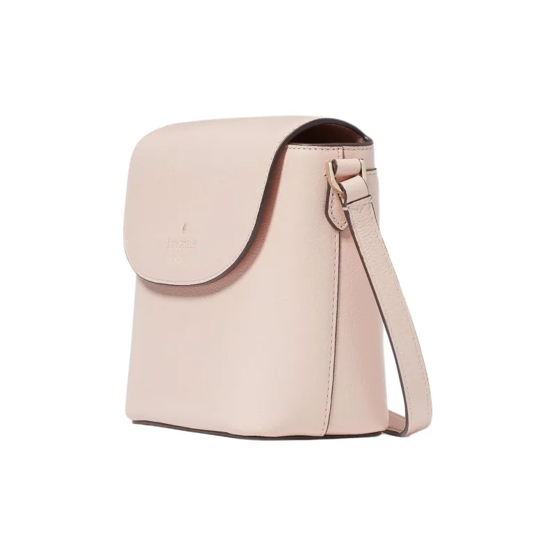 Kate Spade Leather Shoulder Bag, Crossbody Bag Women's Rose Smoke-1