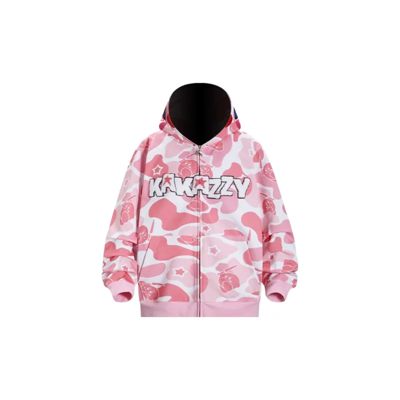 KAKAZZY Sweatshirts Unisex Pink-3
