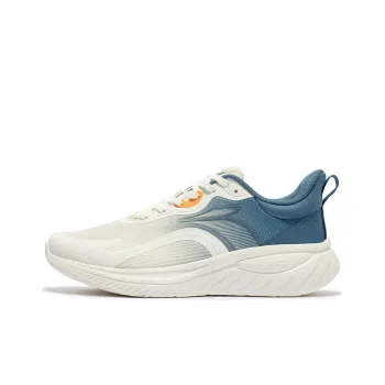 361° Durable Breathable Low Top Running Shoes Men's White Blue
