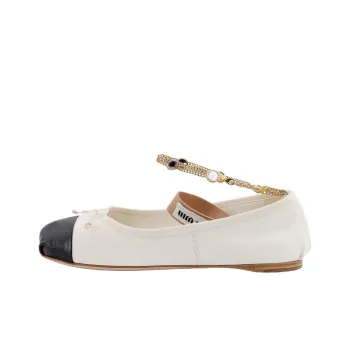 MIU MIU Casual Single Shoes Women's White