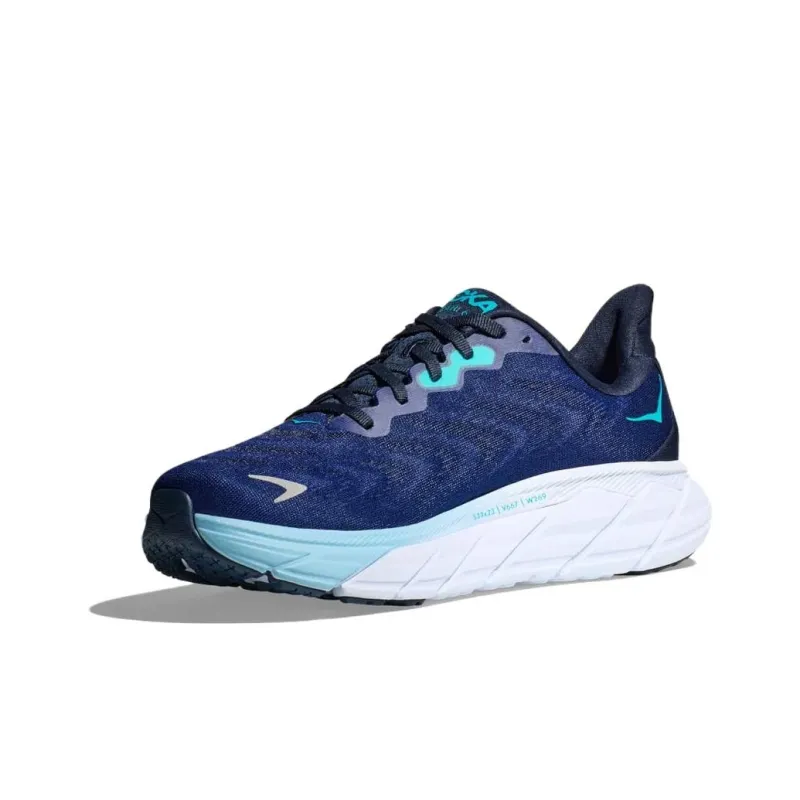 HOKA ONE ONE Arahi 6 Outer Space Bellwether Blue-1