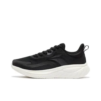 361° Durable Breathable Low Top Running Shoes Men's Black White