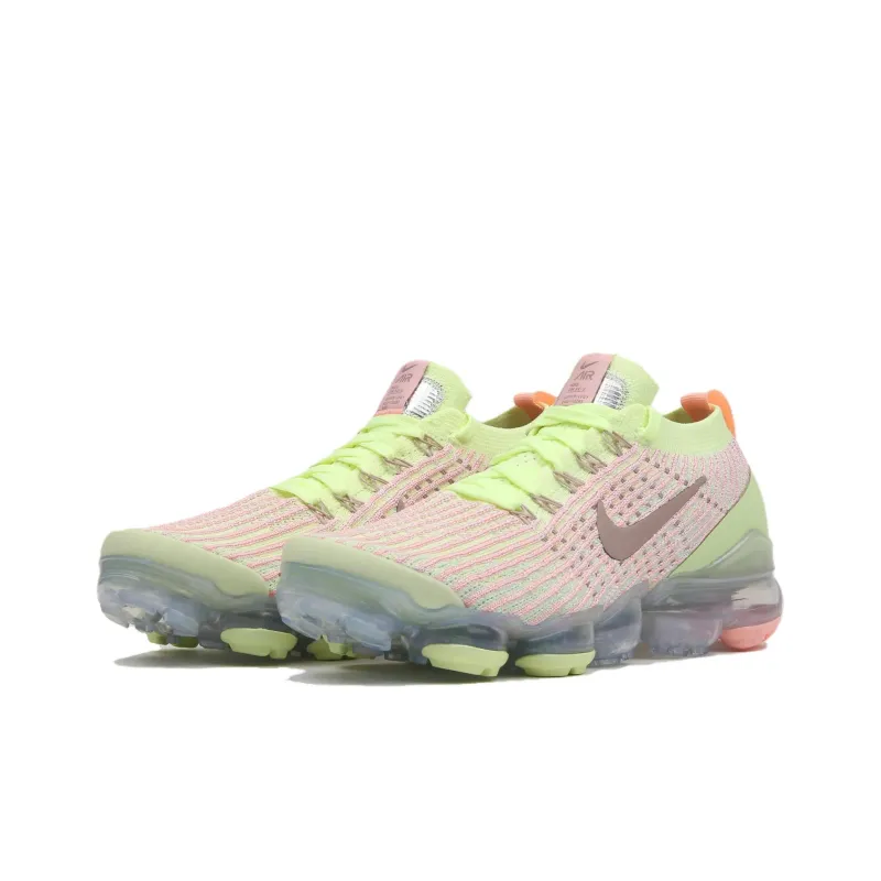 Nike Air VaporMax Flyknit 3 Barely Volt Pink Tint Women's-1