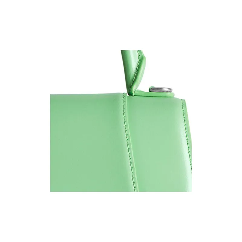 Balenciaga Hourglass Calfskin Shoulder Bag, Crossbody Bag, Handbag Trumpets Women's Light Green-5