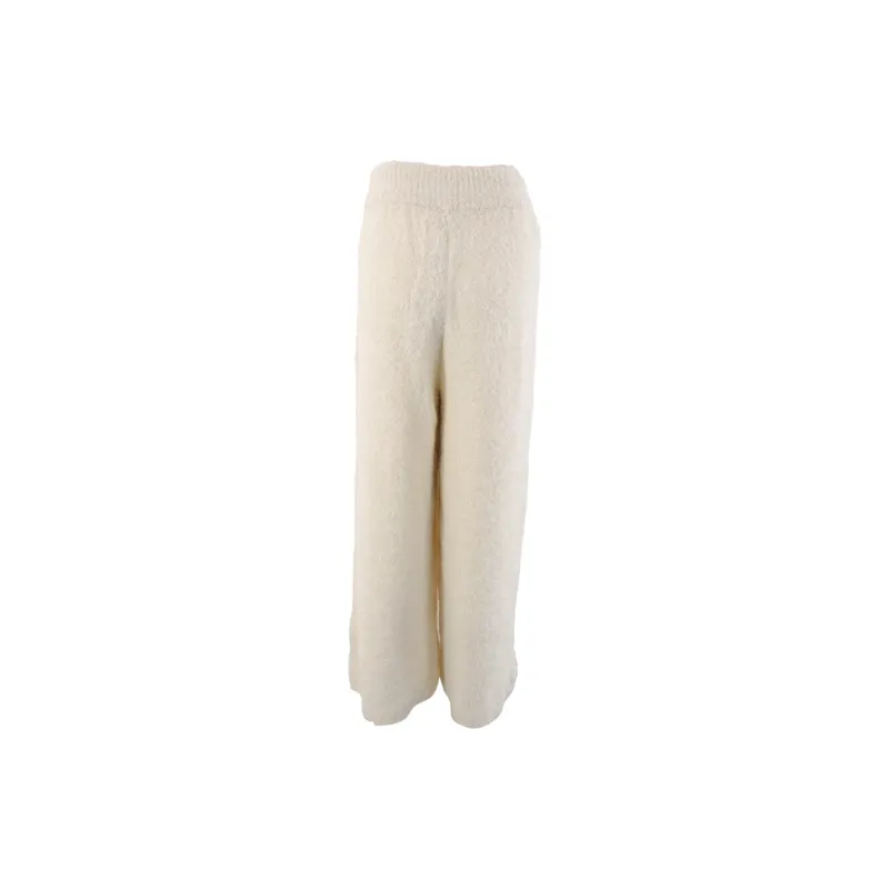 CLOUD SEASON Casual Pants Women's Ecru-1