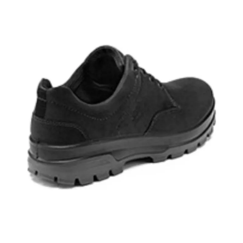 Ecco Low Top Casual Leather Shoes Men's Black-4