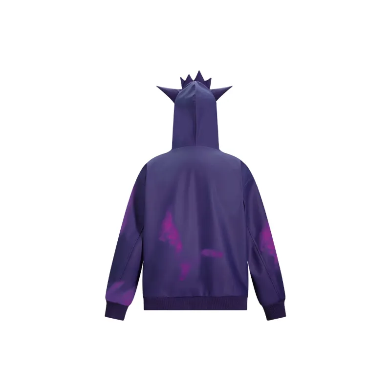 KAKAZZY Leather Jacket Unisex Purple-2