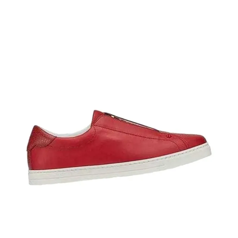 FENDI Stylish Skateboarding Shoes Women's Red-1