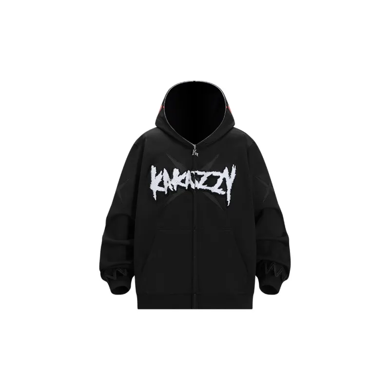 KAKAZZY Sweatshirt Unisex Black-3