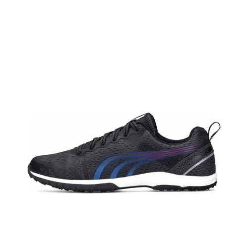 DO-WIN Training Shoes Unisex Low-Top Black, Dark Purple