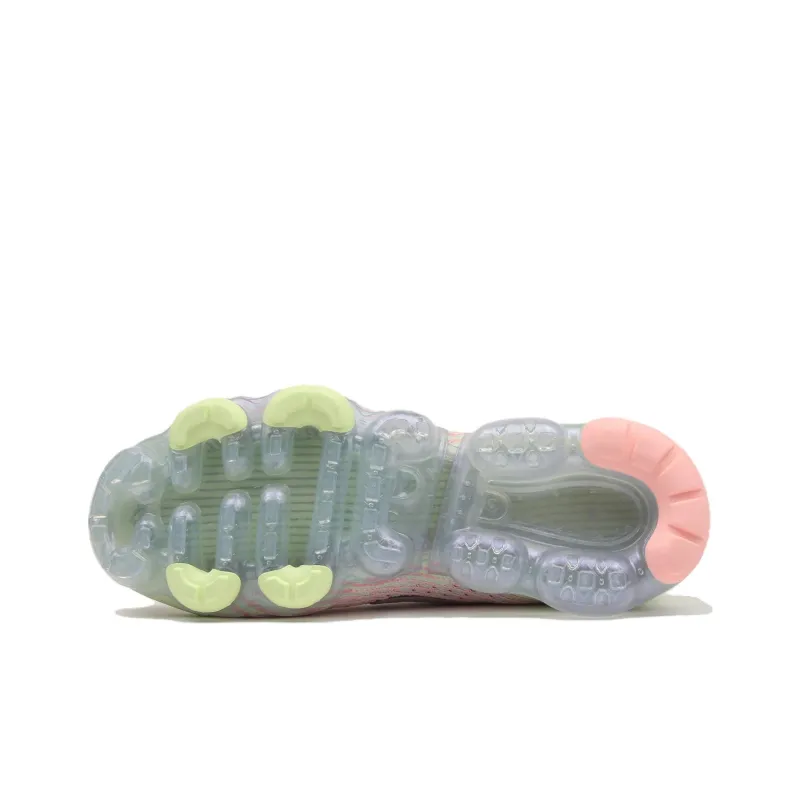 Nike Air VaporMax Flyknit 3 Barely Volt Pink Tint Women's-4