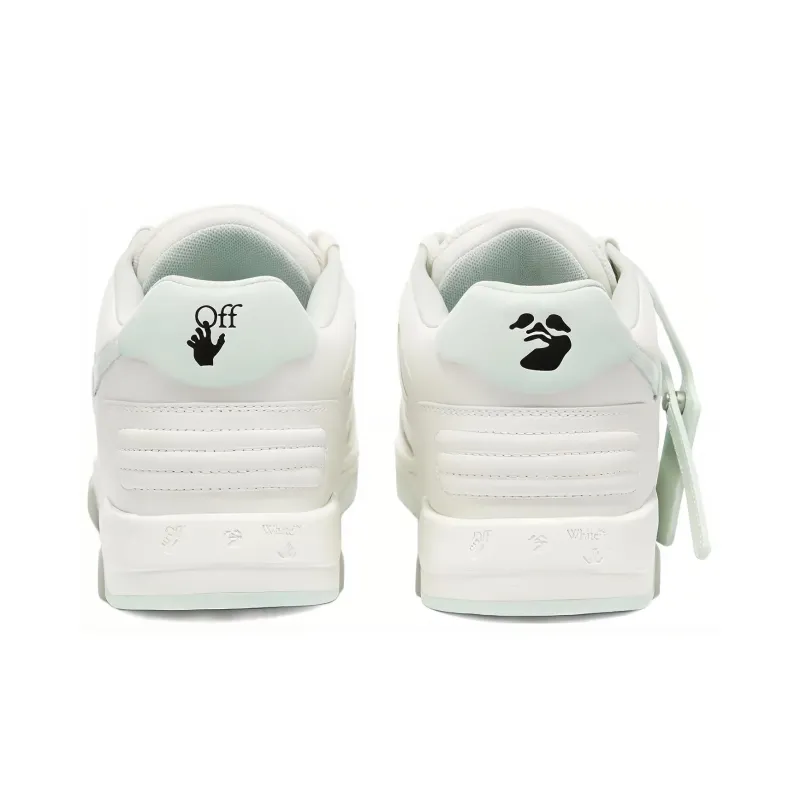 OFF WHITE Out Of Office Low Top Sneakers Mint Green-4