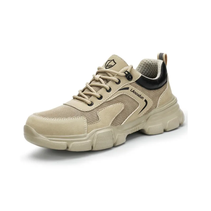 Blue Gull Shield Lightweight Low Top Outdoor Shoes Unisex Brown-1