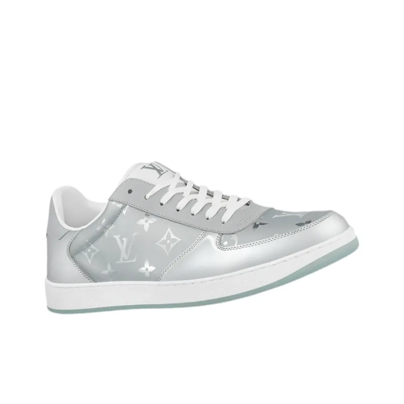 LOUIS VUITTON Rivoli Sneakers 'Silver Monogram'-1