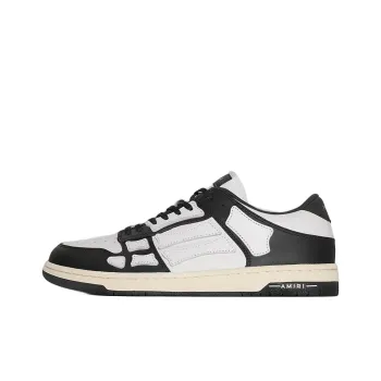 AMIRI Skel Top Low Black White Women's