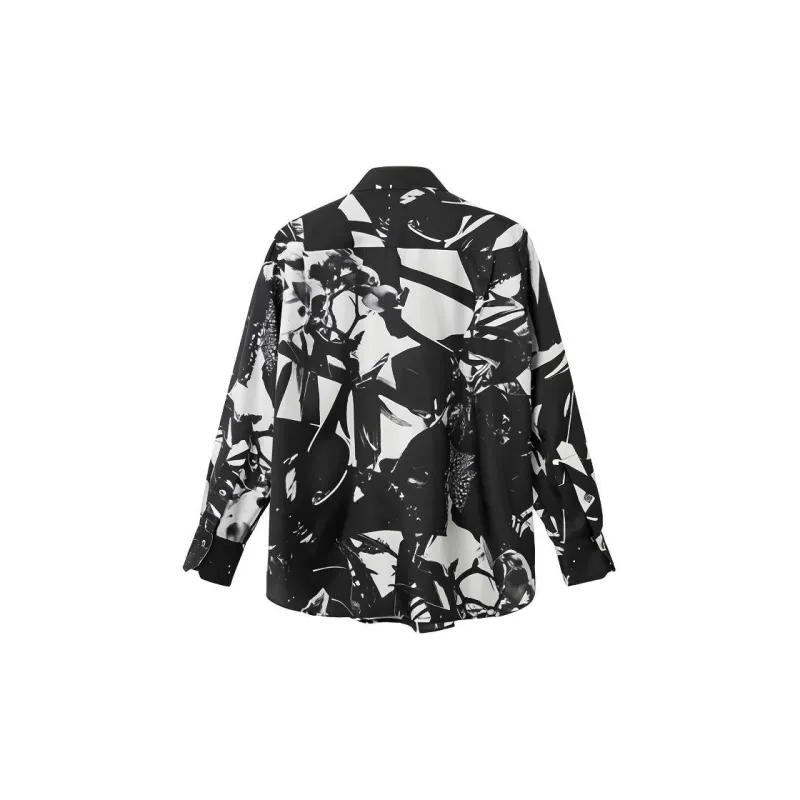 OVV Shirts Women's Black Pattern 24-1