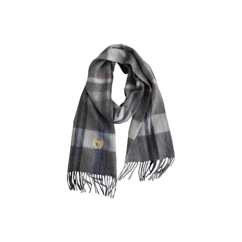 Lagur 100% Wool Knit Scarves Unisex-0