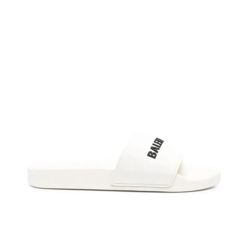 Balenciaga Pool Slides Eggshell-1