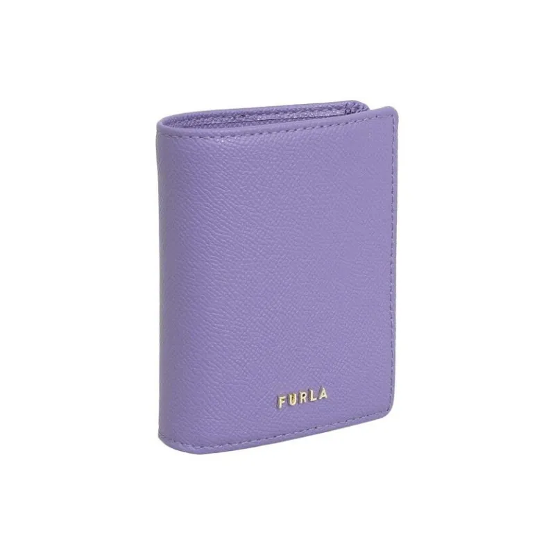 Furla Leather Wallet Women's Purple-1