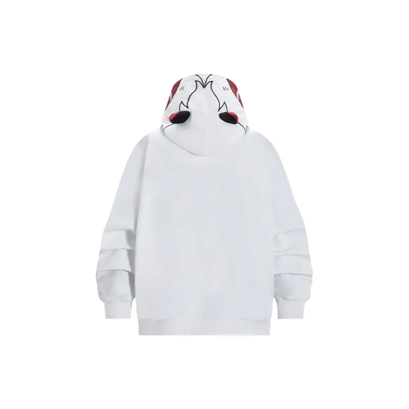KAKAZZY Sweatshirt Unisex White-4