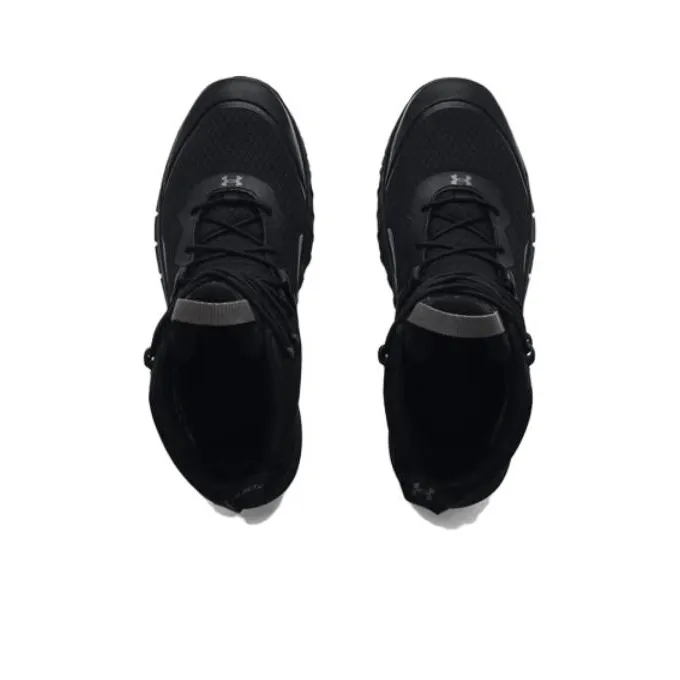 Under Armour Micro G Valsetz Leather Waterproof Zip Tactical Boots 'Black'-4