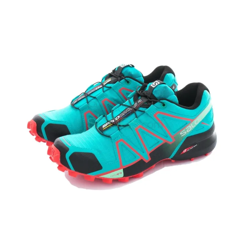 SALOMON Speedcross 4 Hiking / Trekking Shoes Women's Low Top Blue-2