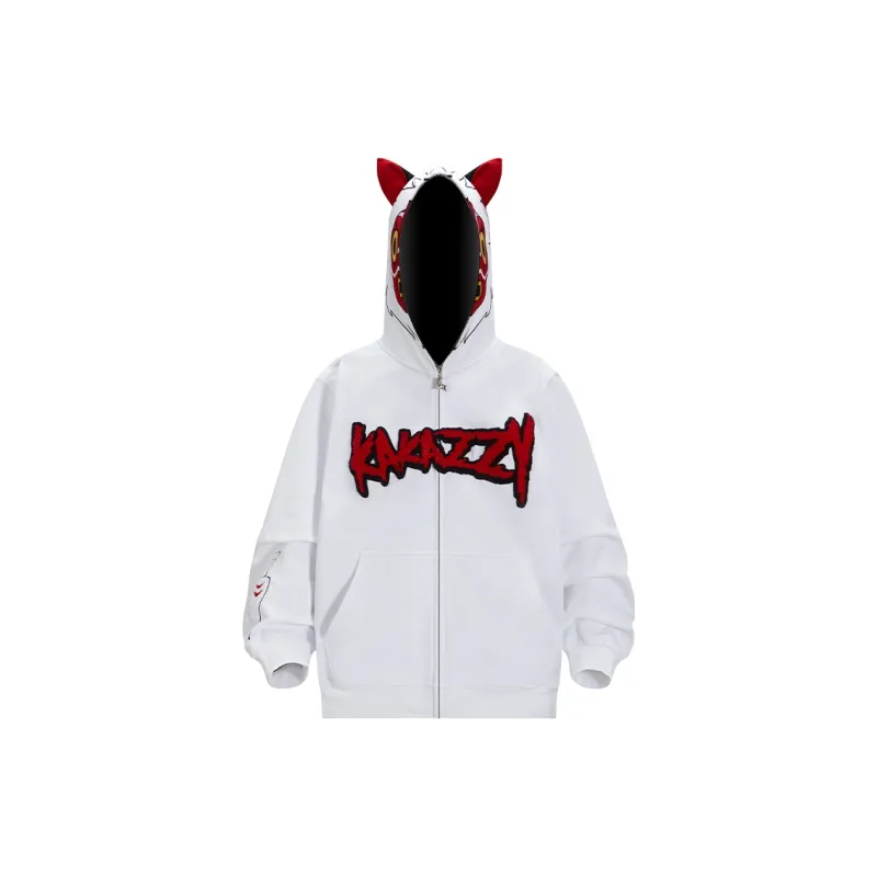 KAKAZZY Sweatshirt Unisex White-1