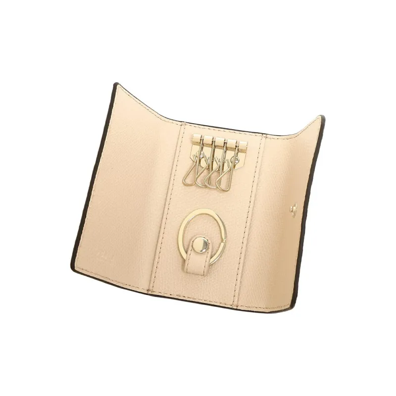 Furla Leather Key Pouch Women's Red-5