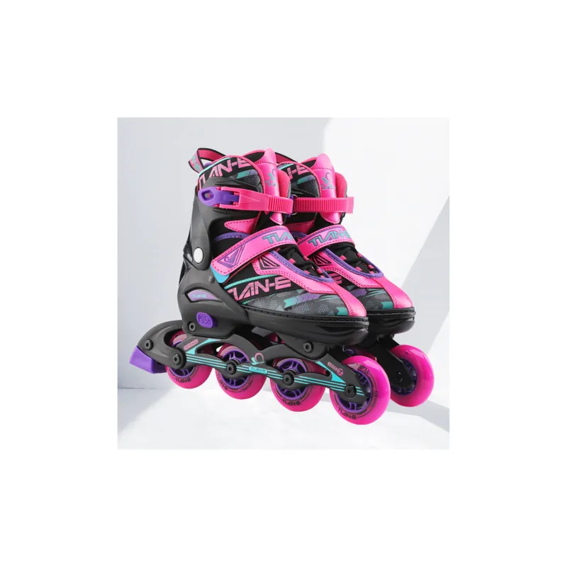 SOFT Inline Skates Alloy Knife Rack Casual Skating Shoes For Beginners Roller Skates Unisex Size Adjustable-7