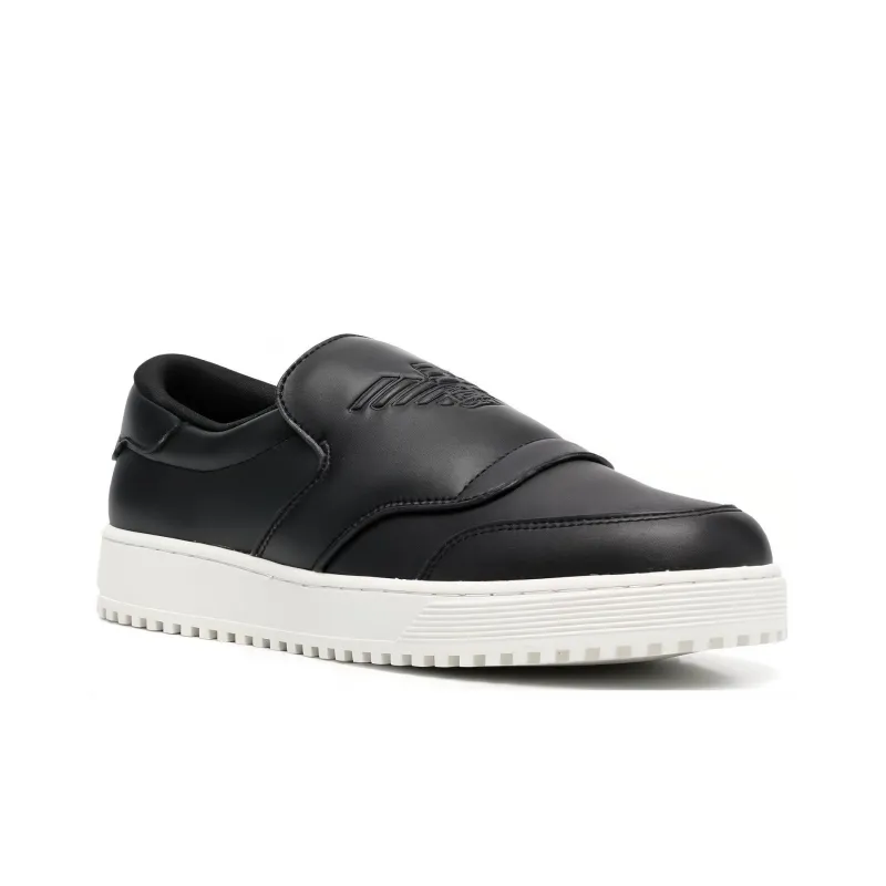 EMPORIO ARMANI Embossed-logo Slip-on Sneakers-2