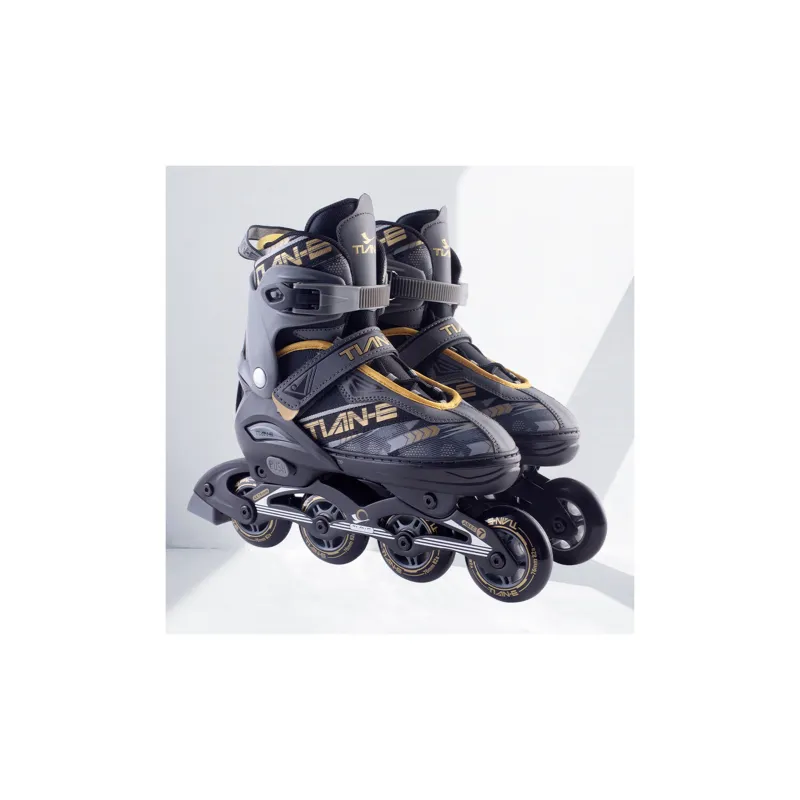 SOFT Inline Skates Alloy Knife Rack Casual Skating Shoes For Beginners Roller Skates Unisex Size Adjustable-1