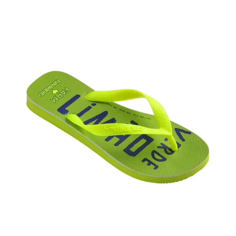 FARM RIO x Havaianas Flip Flops Women's Green-1