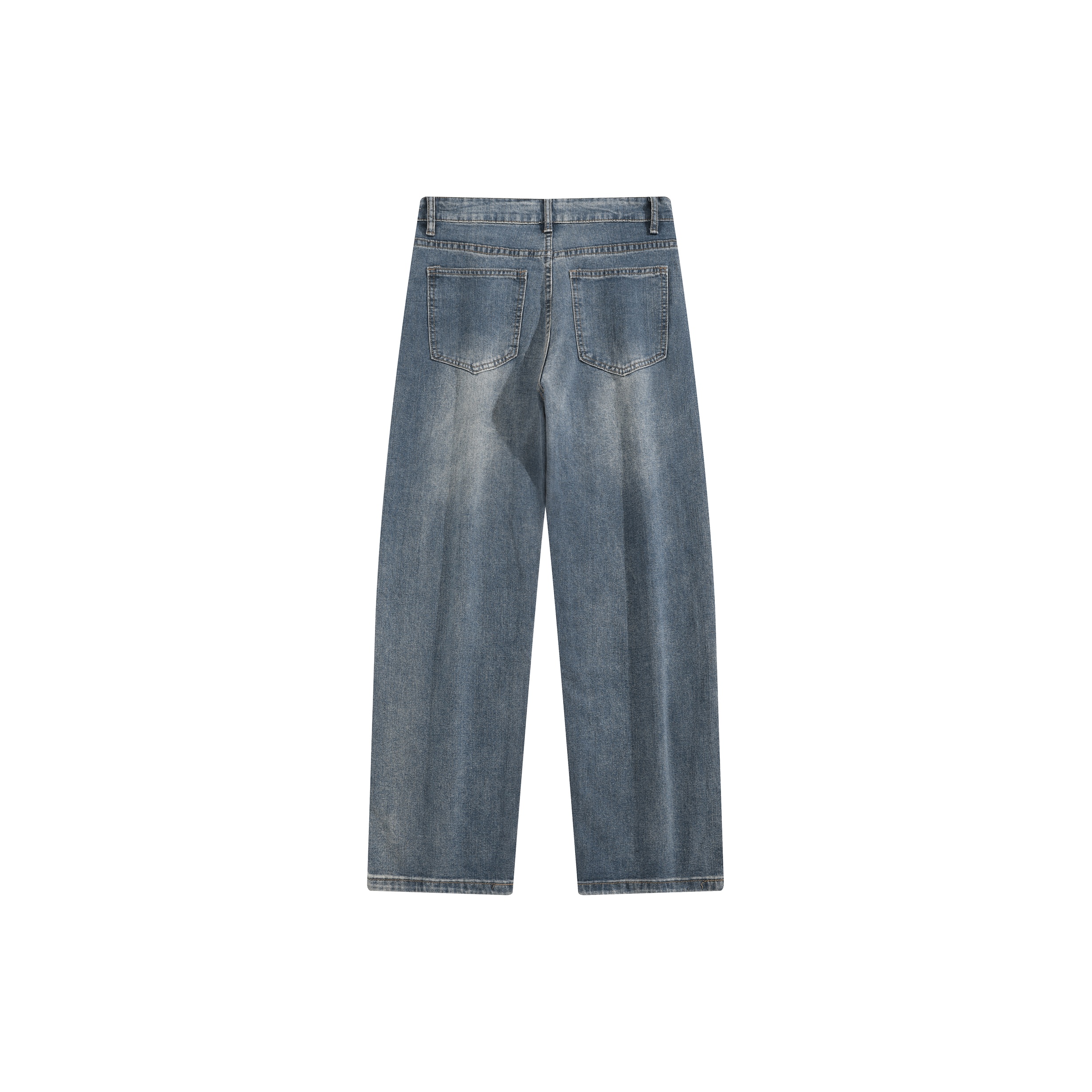 Pepe The Frog Jeans Unisex Light Blue L - POIZON