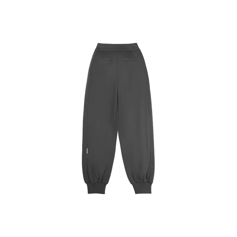BOY BY BOY Knitted Sports Pants Women's Gray-1