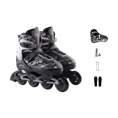 SOFT Inline Skates Alloy Knife Rack Casual Skating Shoes For Beginners Roller Skates Unisex Size Adjustable