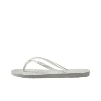 Havaianas Slim Crystal SW II Flip Flops Women's Gray