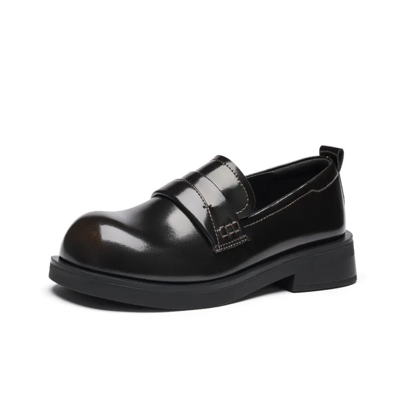 GEMEIQ Loafers 3.6cm Women's Brown-0