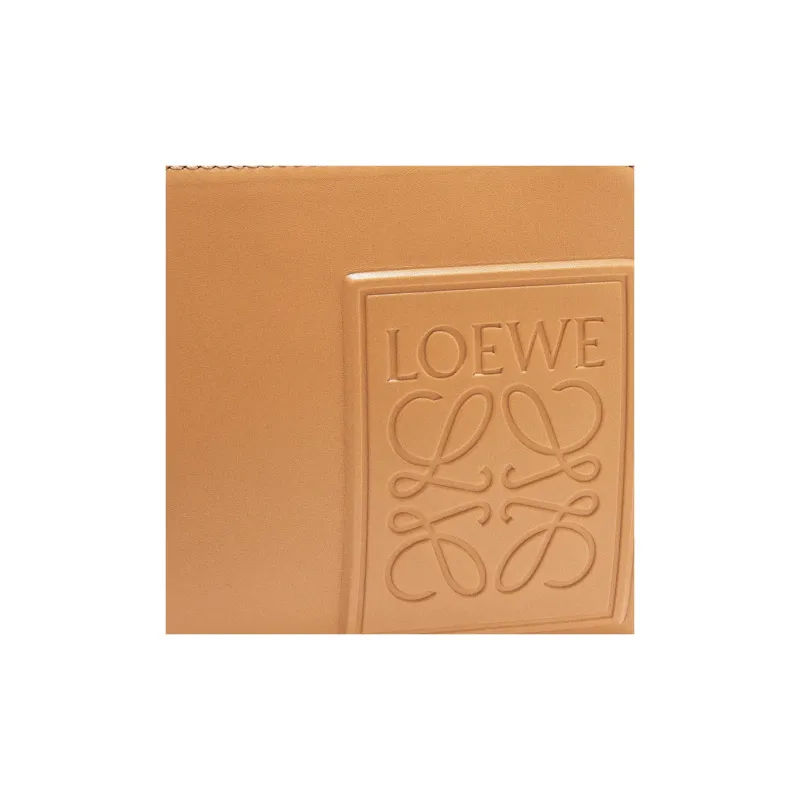 LOEWE Satin Cow Leather Camera Bag Handbag Shoulder Bag Crossbody Bag Mini Men's Warm Sand Yellow-4