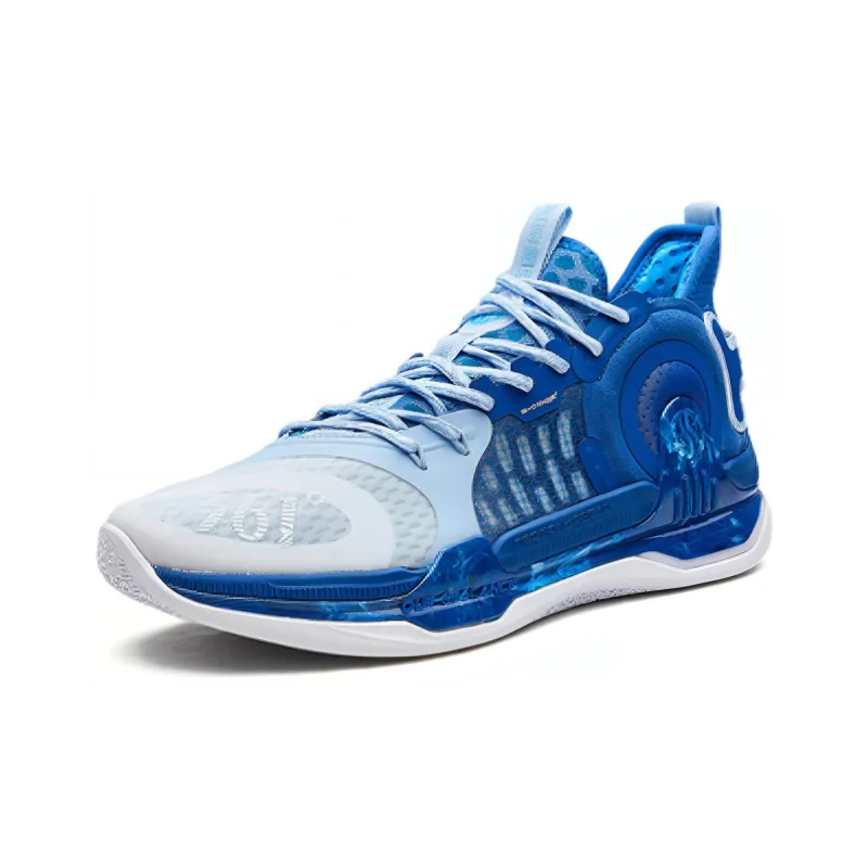 361° AG 1 Basketball Shoes Men Mid Top Blue/White-1