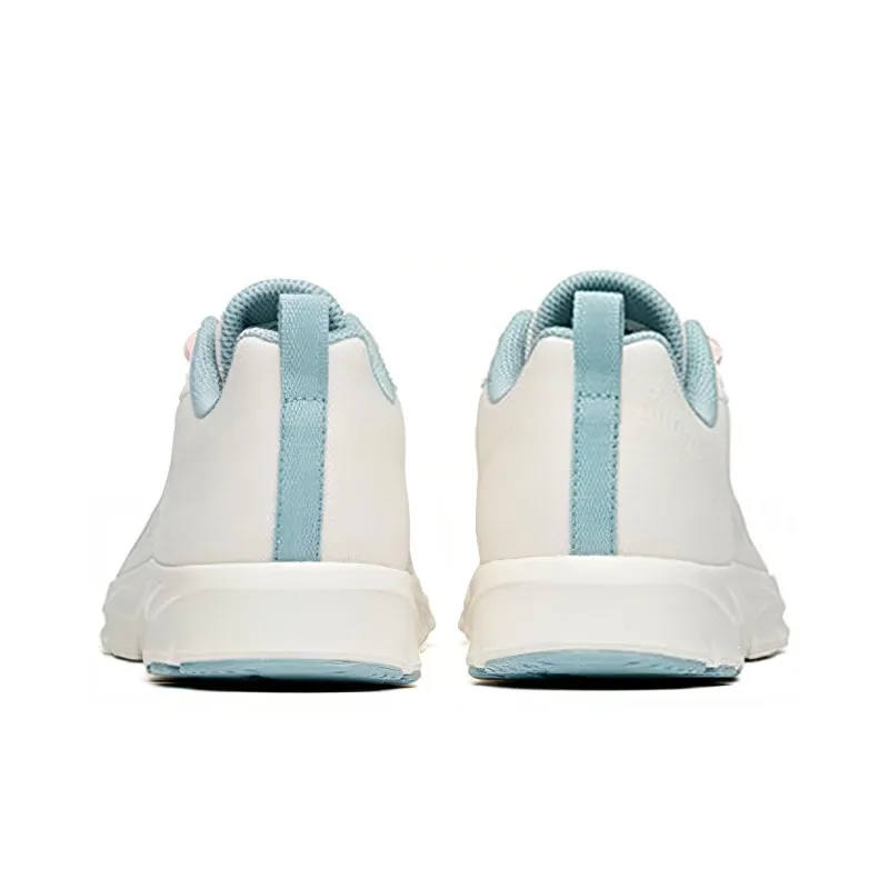 Anta Low Top Running Shoes Women's White Cyan-4