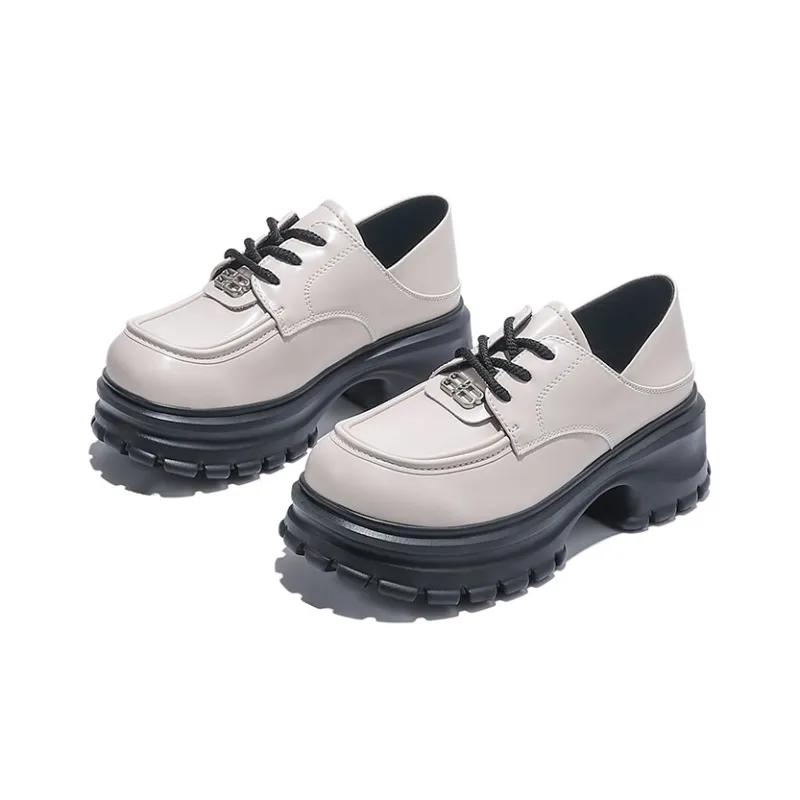 Junjali Loafers Women's Black/Beige-2