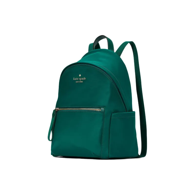 Kate Spade Recycled Nylon Backpack Unisex Dark Jade-1