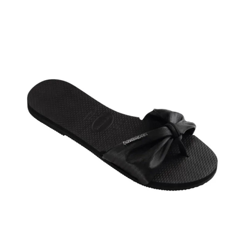 Havaianas You St Tropez Flip Flops Women's Black-1