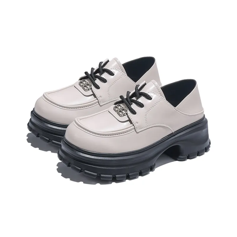 Junjali Loafers Women's Black/Beige-1