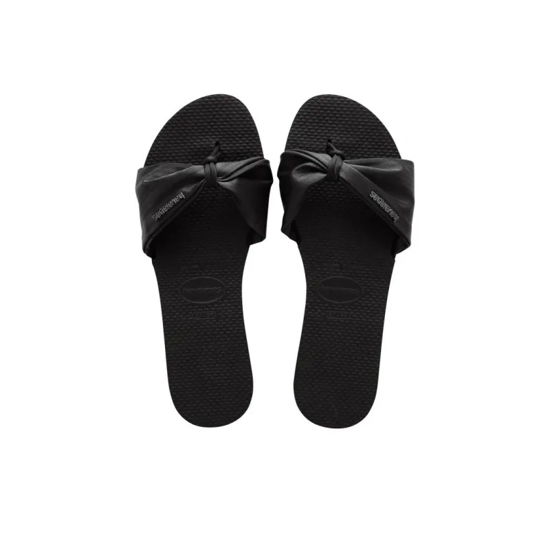 Havaianas You St Tropez Flip Flops Women's Black-3