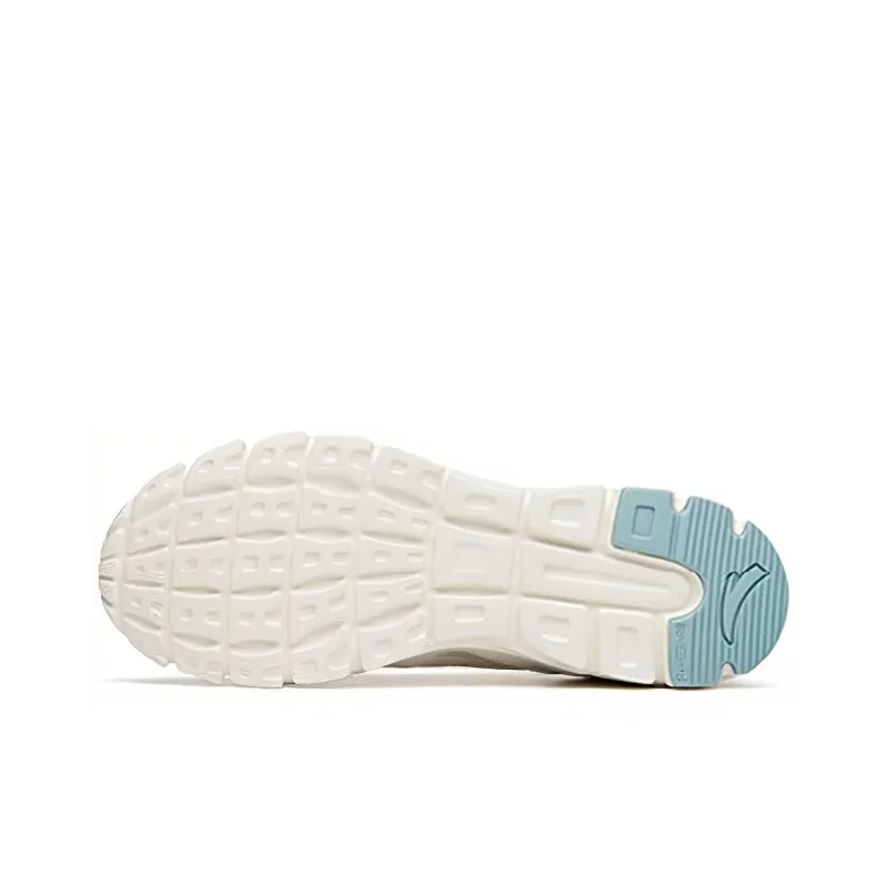 Anta Low Top Running Shoes Women's White Cyan-5