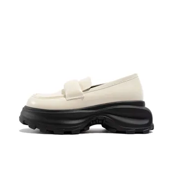 TUOPIN Loafers 5.5cm Women's Beige