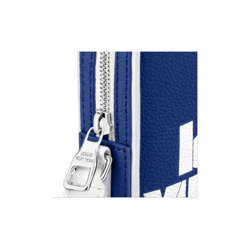 LOUIS VUITTON Daube Ppm Shoulder Bag Monogram Blue-5