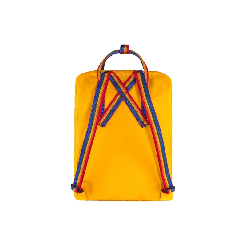 Fjallraven Polyester Rainbow Backpack Regular Unisex Orange-2