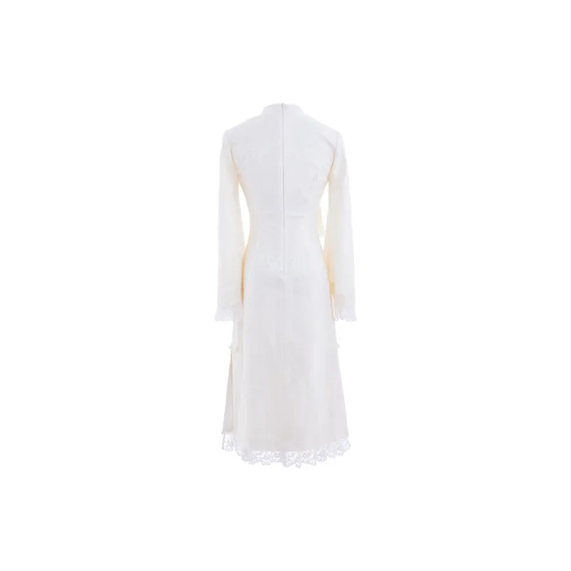Blovelan Cheongsam Women's Light Yellow-1